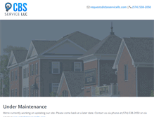Tablet Screenshot of cbsservicellc.com